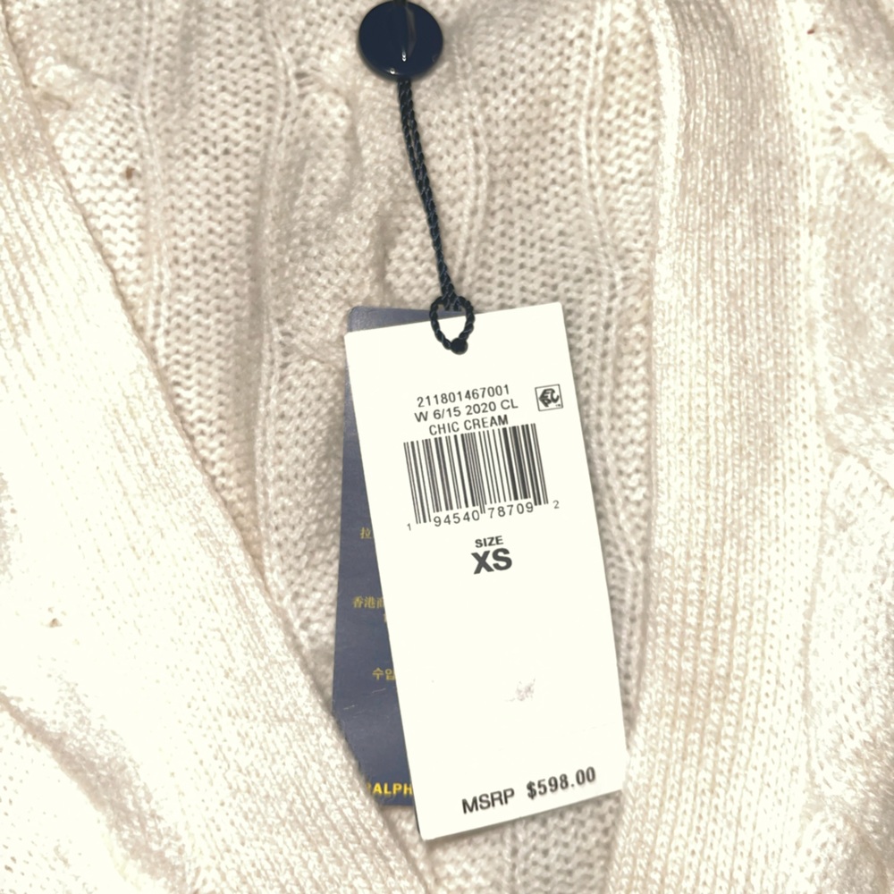 Cashmere button down - Picture 3 of 3